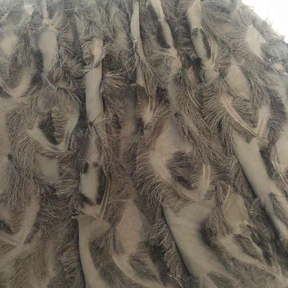 Black Textured Flare Skirt - Picture 3 of 4